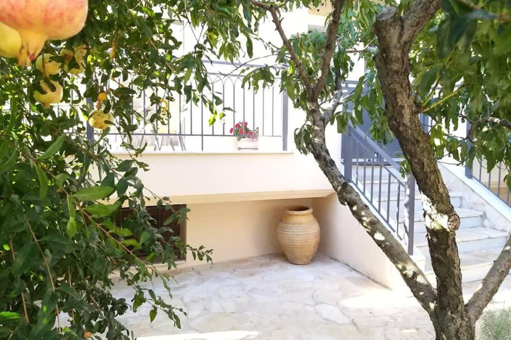 New, Bright, Cozy, Autonomous Apartment With Private Entrance And Garden, 42 M2, 5Min To The Beach And City Center Kalamata Extérieur photo